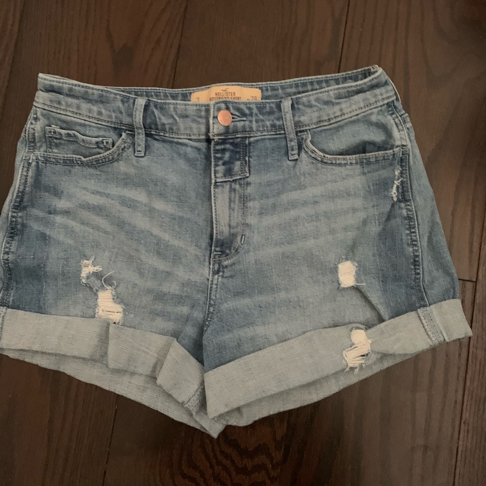 Hollister jean shorts